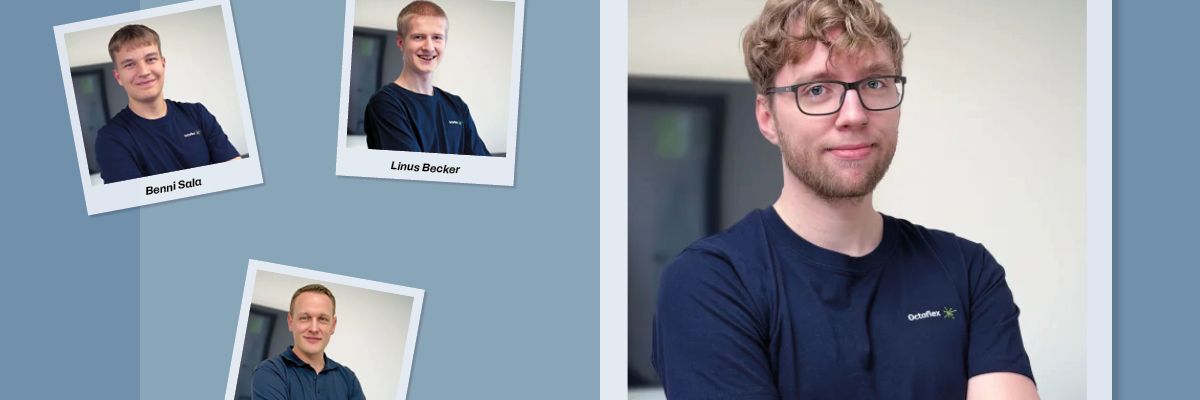 Neues Team-Mitglied Florian
