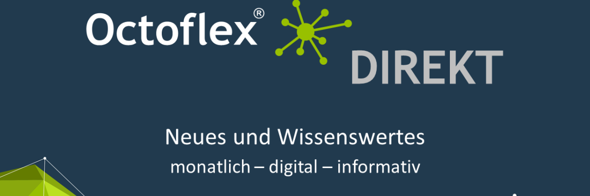 Digitale Informationsveranstaltung Octoflex DIREKT gestartet