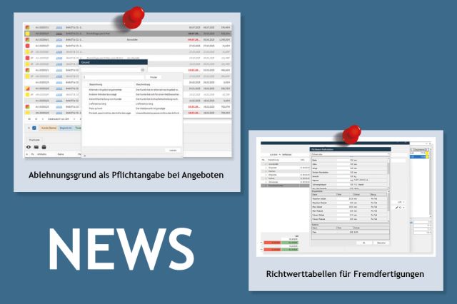 Neue Funktionen im September