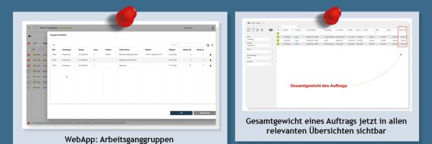 Neue Funktionen im Octoflex ERP im April
