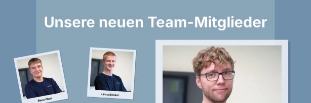 Neues Team-Mitglied Florian