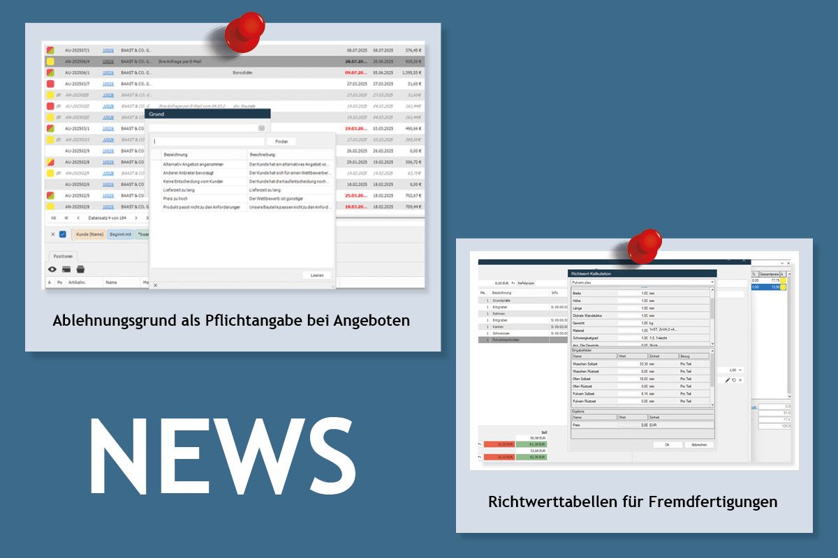 Neue Funktionen im September