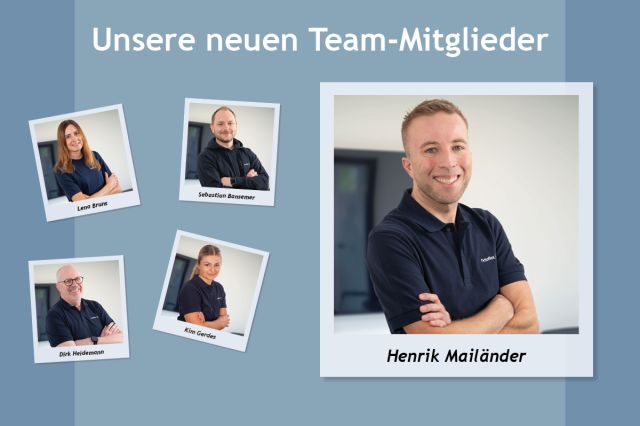Neues Team-Mitglied Henrik