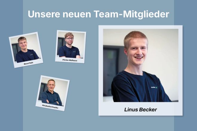 Neues Team-Mitglied Linus