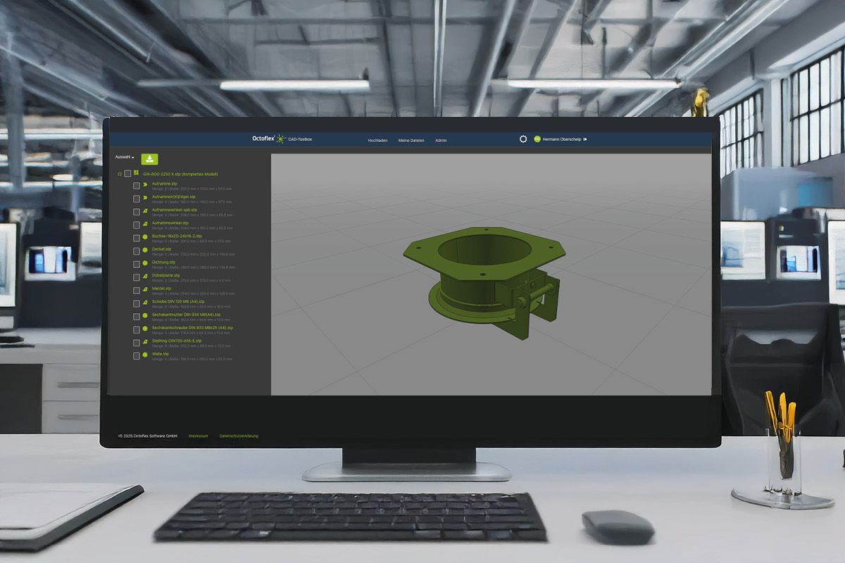 Neu: Octoflex CAD Toolbox