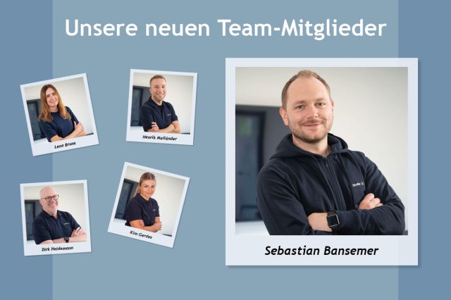 Neues Team-Mitglied Sebastian