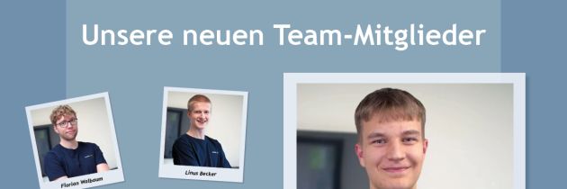 Neues Team-Mitglied Benni