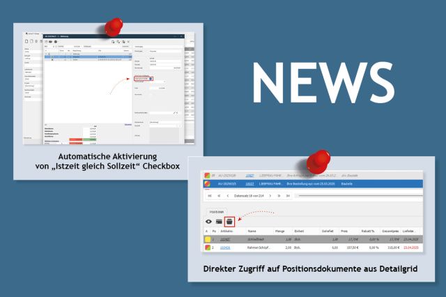 Neue Funktionen im Juli