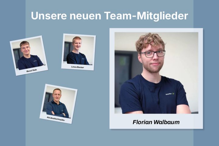 Neues Team-Mitglied Florian