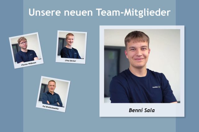 Neues Team-Mitglied Benni